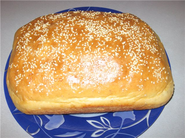 Pan de molde de patata y trigo (horno)