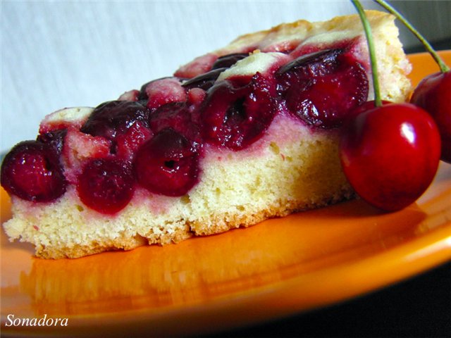 Cherry Sponge Pie (Panasonic SR-TMH18)