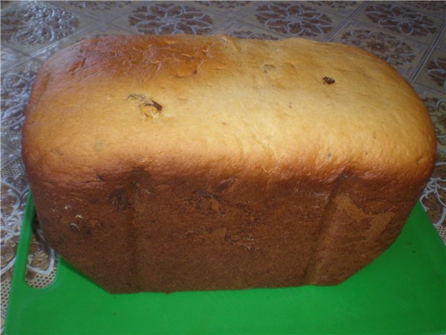 Kulich Royal bummer in a bread machine