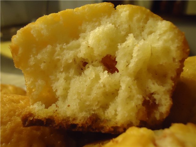 Muffin con cioccolato e frutti di bosco