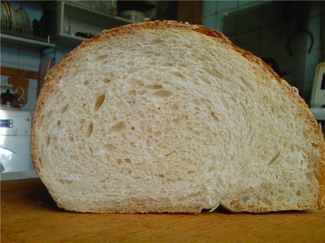 Stein (tallerken) for brødbaking