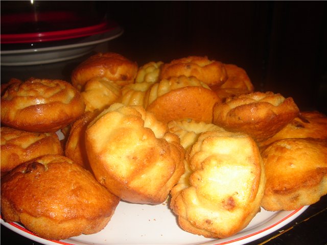 Túrós muffinok