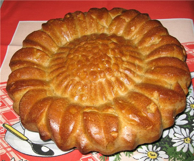 Pâine de grâu-secară cu sos de maioneză (cuptor)