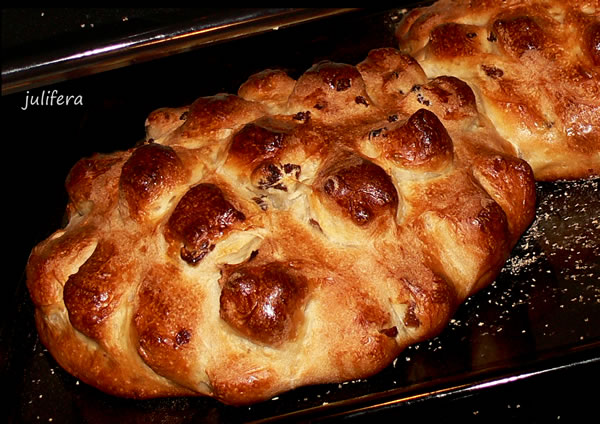 Pane di porcospino su pasta (forno)