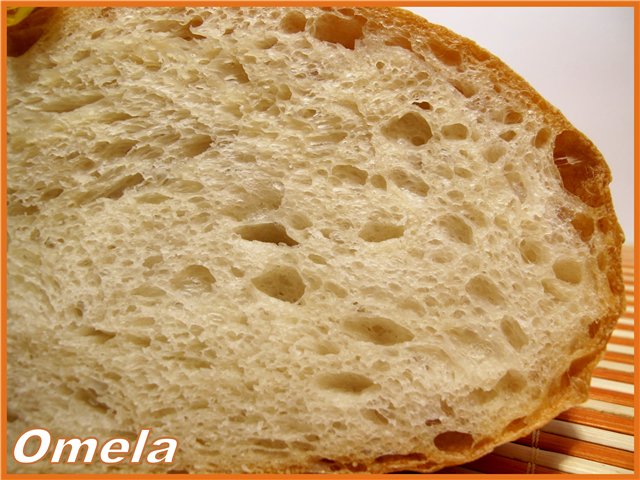 Pane di grano a lunga fermentazione (forno)