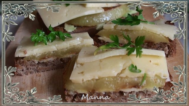 Tostada de verduras