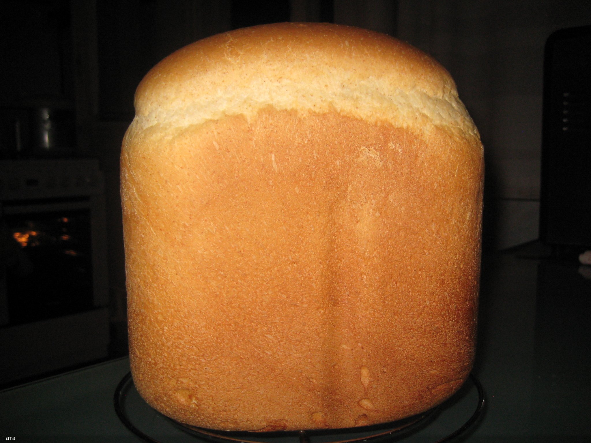 Pane a lievitazione naturale grigio chiaro (macchina per il pane)