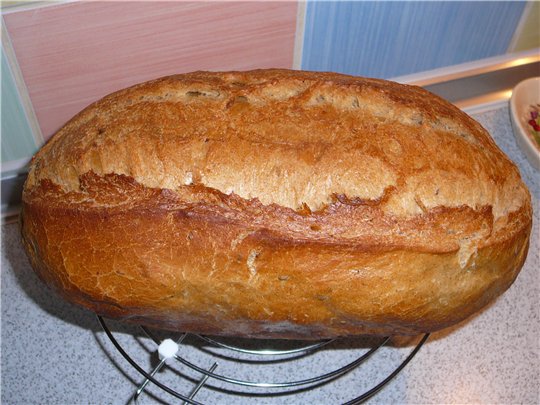 Pane arioso a lievitazione naturale