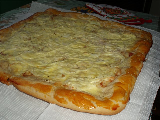 Pastel de cebolla