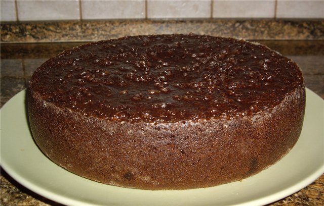 Brownies con cerezas