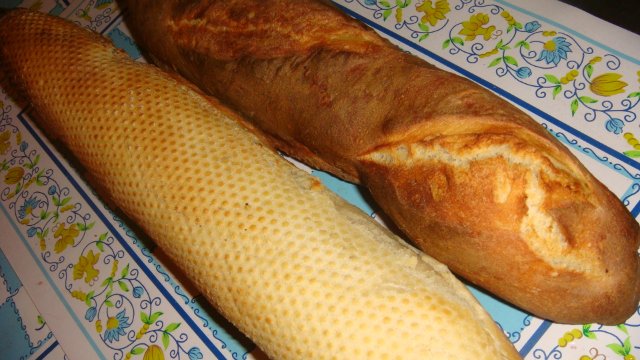 Baguette francesa amb massa fermentada (real)