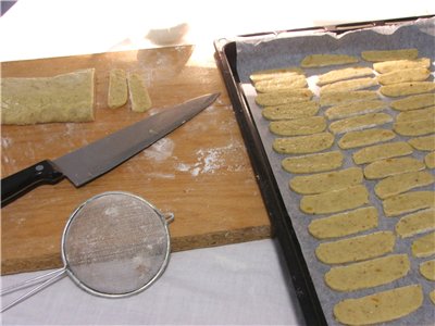 Biscotti con vino caldo dal film Le fabuleux destin d`Amelie Poulain (Amelie)