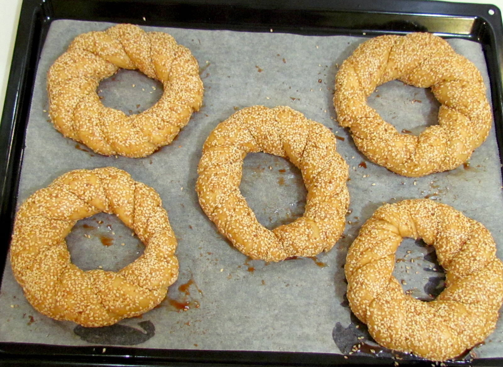 Turkish bagels (Simity)