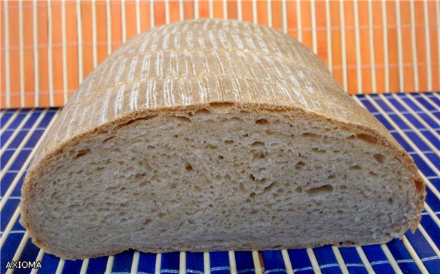 Buckwheat Bread Fluffy (เครื่องทำขนมปัง)