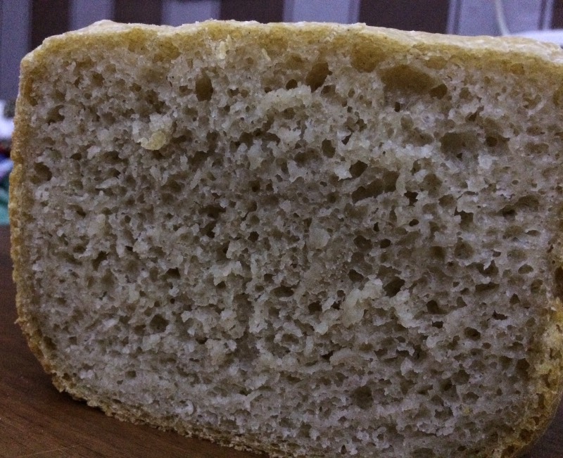 Pan de trigo con masa madre de centeno