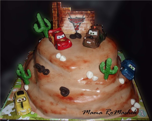 Torte basate sul cartone animato Cars