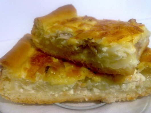 Pastel de cebolla