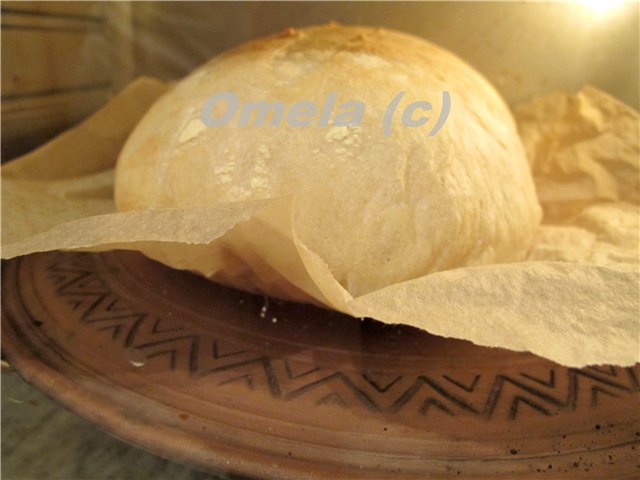 Pain Rustique Wheat Bread (ในเตาอบ)