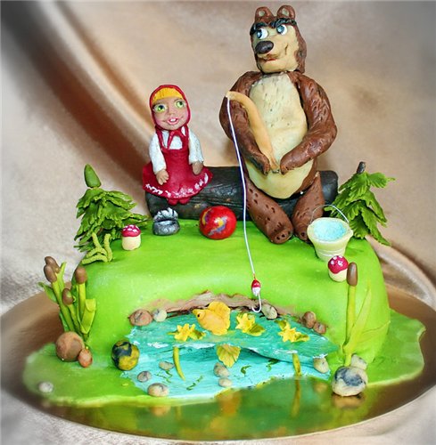 Torte basate sul cartone animato Masha e Orso