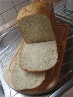 Sour cream bread (bread maker)