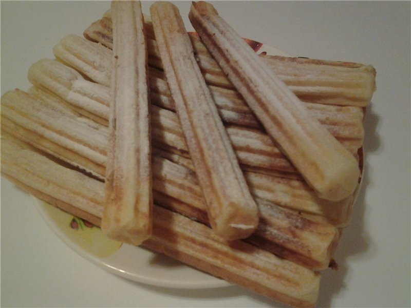 Túrós churros a churrosmaker Princess 132401-ben