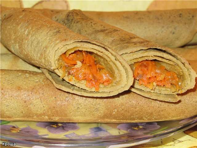 Tortitas de hígado de pollo con relleno