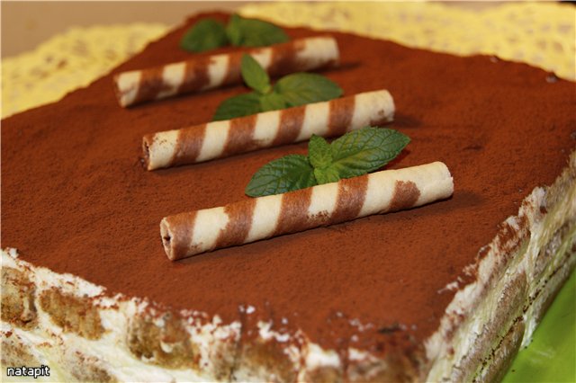 Tiramisu jsou dvě různé příchutě.