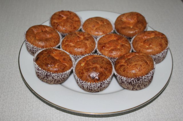 Muffin alla crema di formaggio