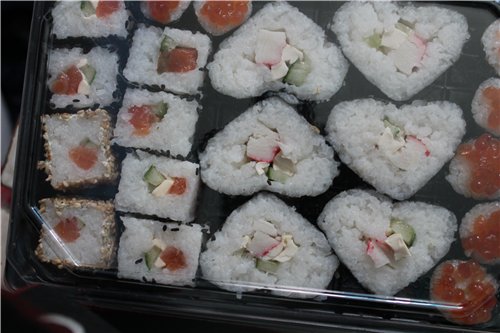 Sushi casero