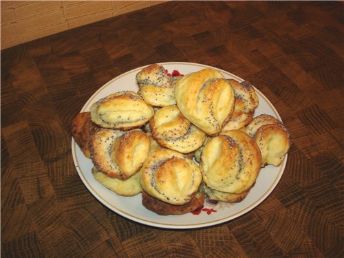 Tortini di pasta di ricotta con acetosa