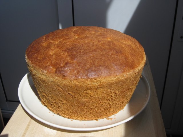 Kulich with Myasoedovskaya in the oven (master class)