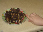 Fudge con nueces