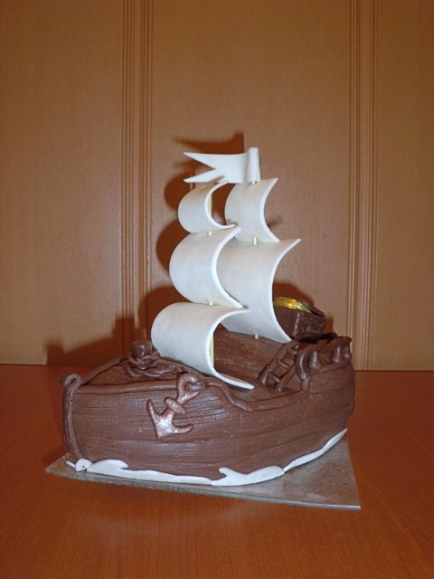 Ships and sea (cakes)