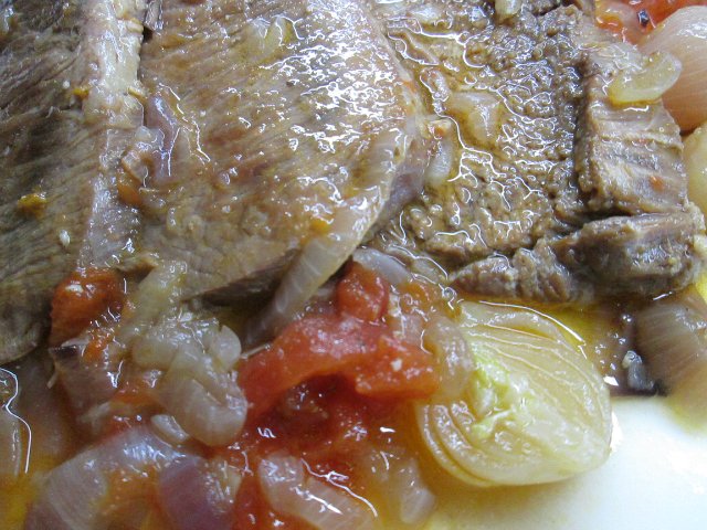 Carne en salsa de cebolla para olla a presión multicocina Marca 6051