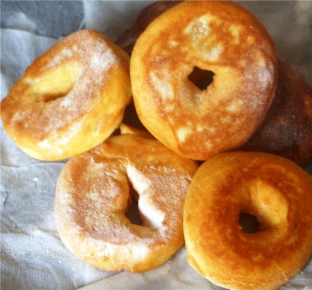 Curd donuts