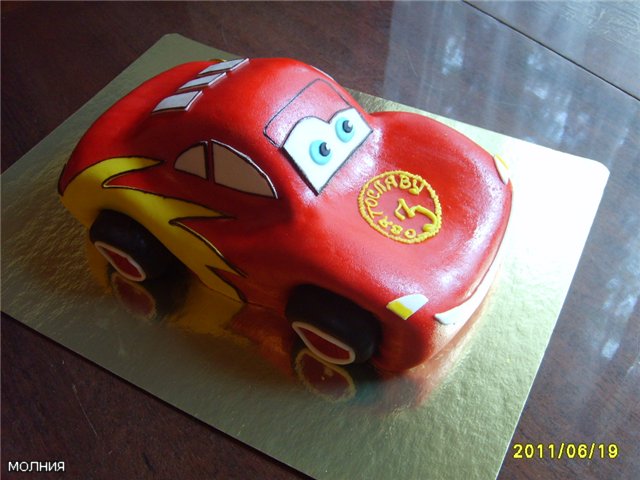 Torte basate sul cartone animato Cars