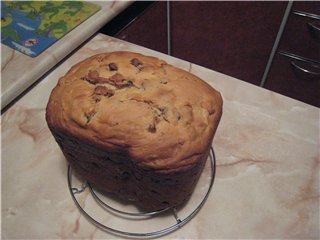 Torta dolce (in una macchina per il pane)