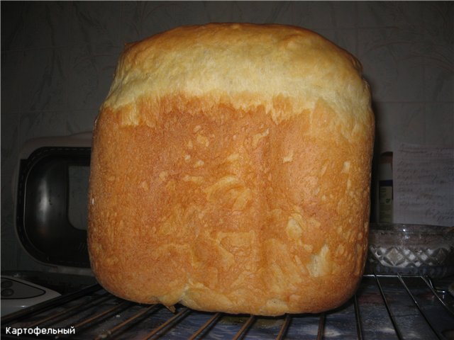 Wheat-potato tin bread (oven)