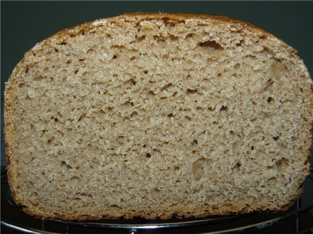 Brygget rugbrød (i KhP)