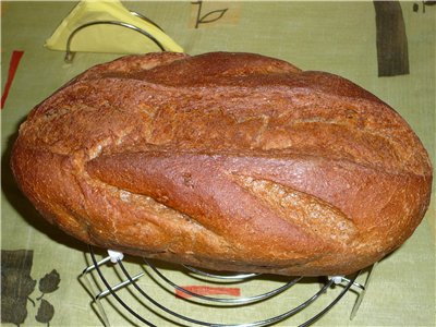 Pane arioso a lievitazione naturale