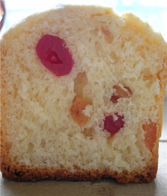 Kulich with Myasoedovskaya in the oven (master class)