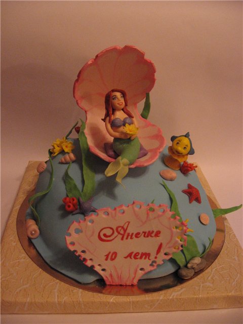 The Little Mermaid Cakes