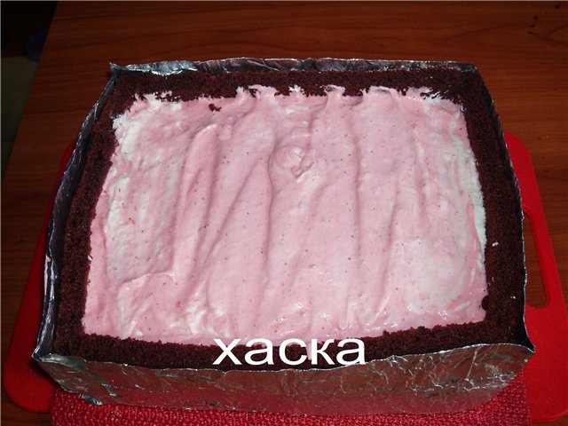 Torta di fragole con champagne