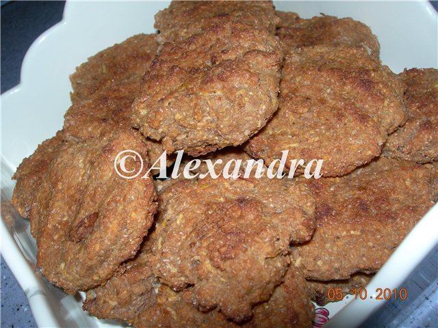 Galletas de manzana Zhenya