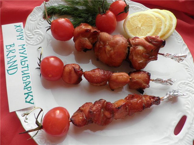 Shashlik al miele