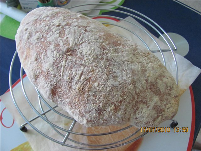 Ciabatta (sin lote)