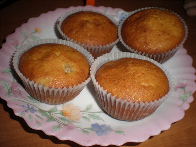 Túrós muffinok