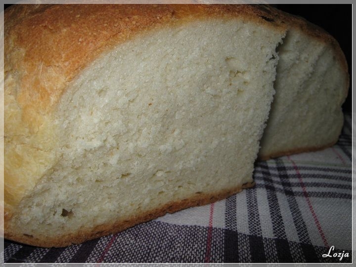 Pane di grano "Lacy" con lievito madre