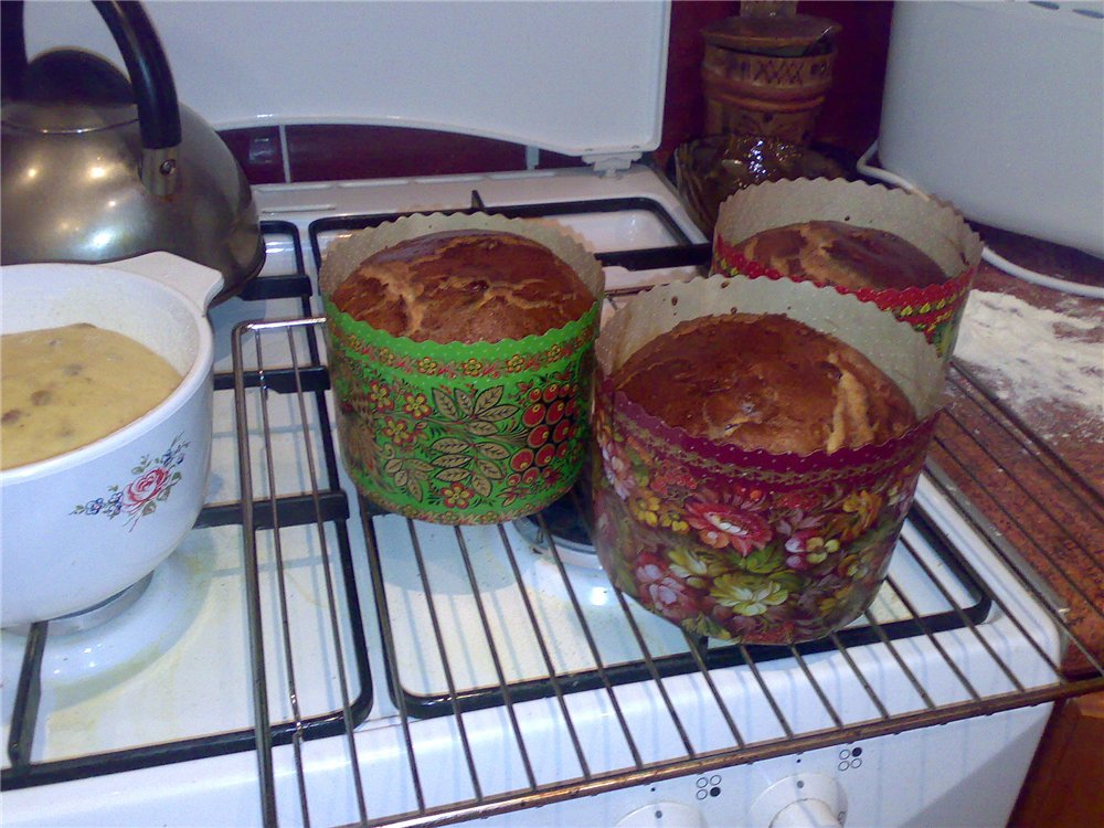 Torta di pasta viennese in una macchina per il pane