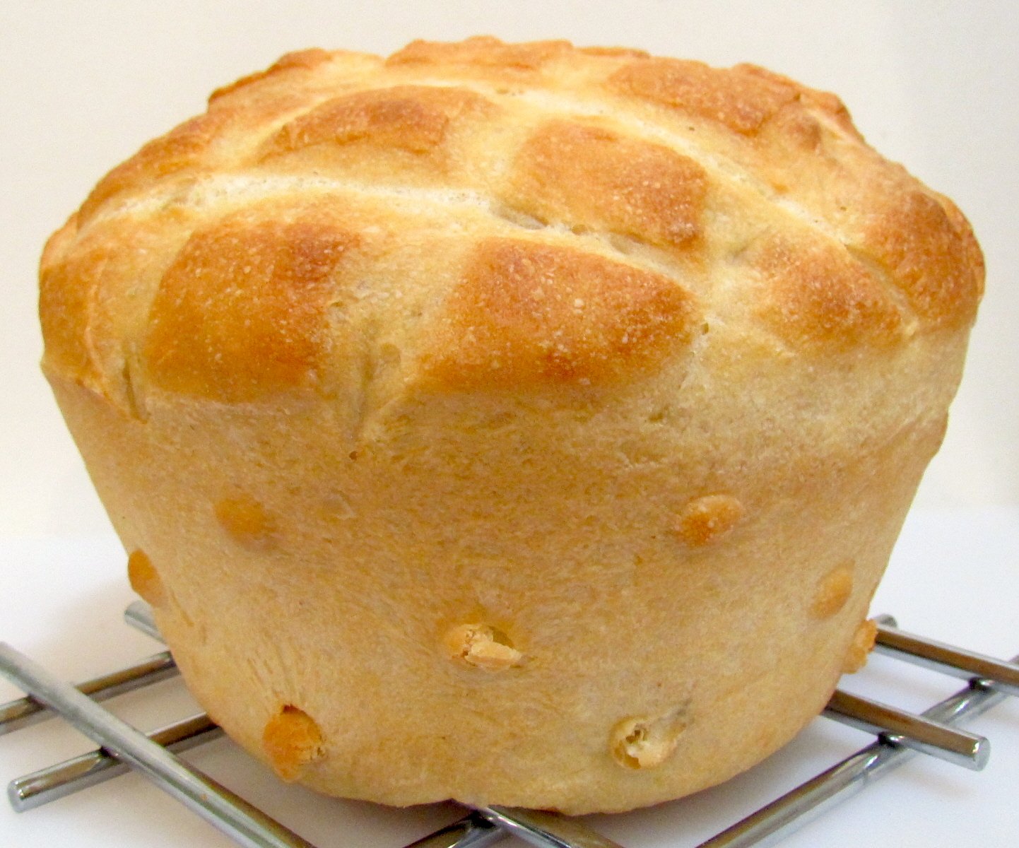 Pane di grano su pasta matura (autolievitazione)